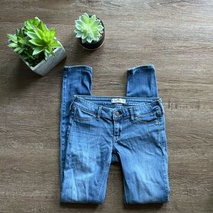 Hollister | Blue Low-Mid Rise Skinny Jean Jeggings SM